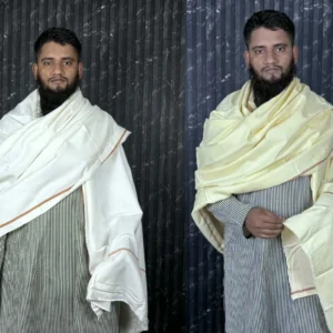 ২ পিস একসাথে (Off white+White)