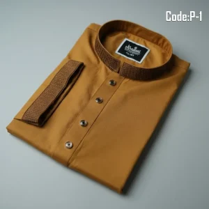 প্রিমিয়াম এমব্রয়ডারি পাঞ্জাবি (মাস্টার কালার) Code:P-1