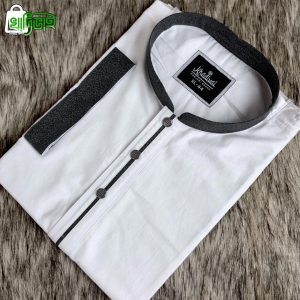 প্রিমিয়াম কম্বাইন্ড পাঞ্জাবি (সাদা) Code:P-8
